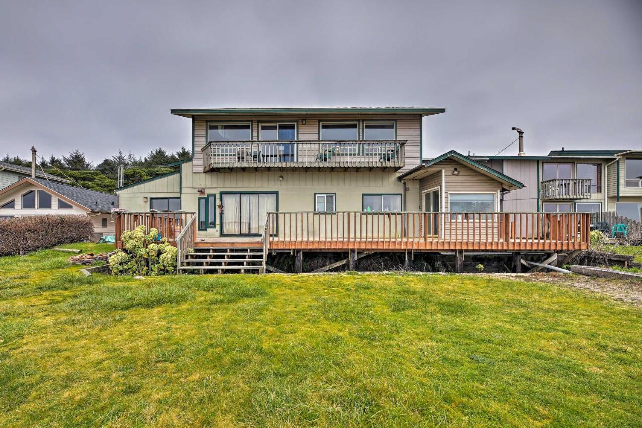 Sanderling Sea Cottages, Unit A Pet Friendly! Waldport Eksteriør bilde