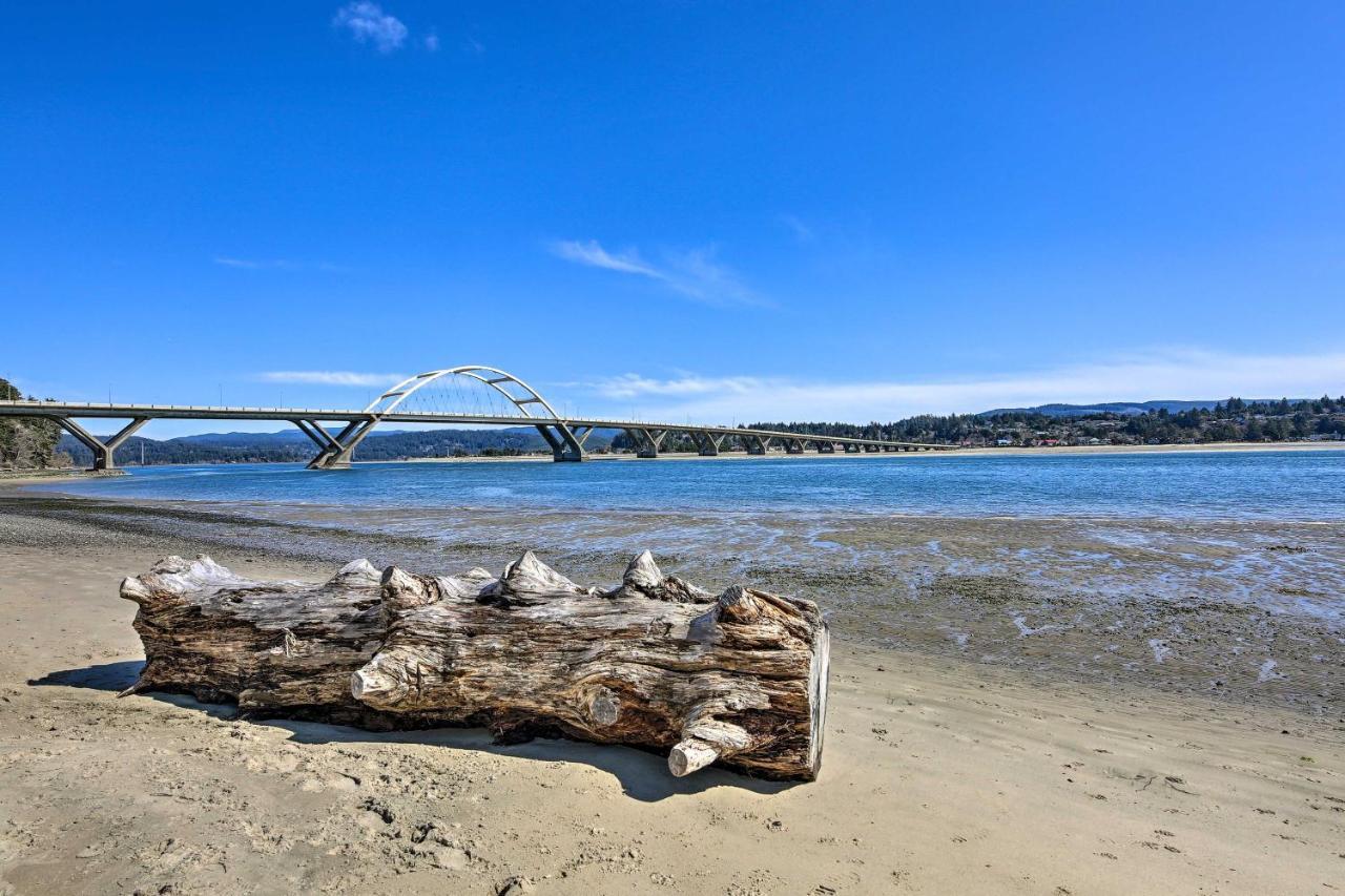 Sanderling Sea Cottages, Unit A Pet Friendly! Waldport Eksteriør bilde