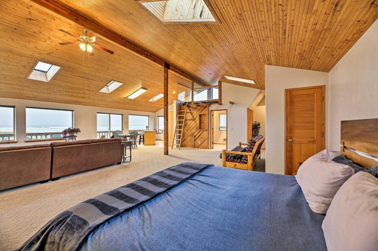 Sanderling Sea Cottages, Unit A Pet Friendly! Waldport Eksteriør bilde